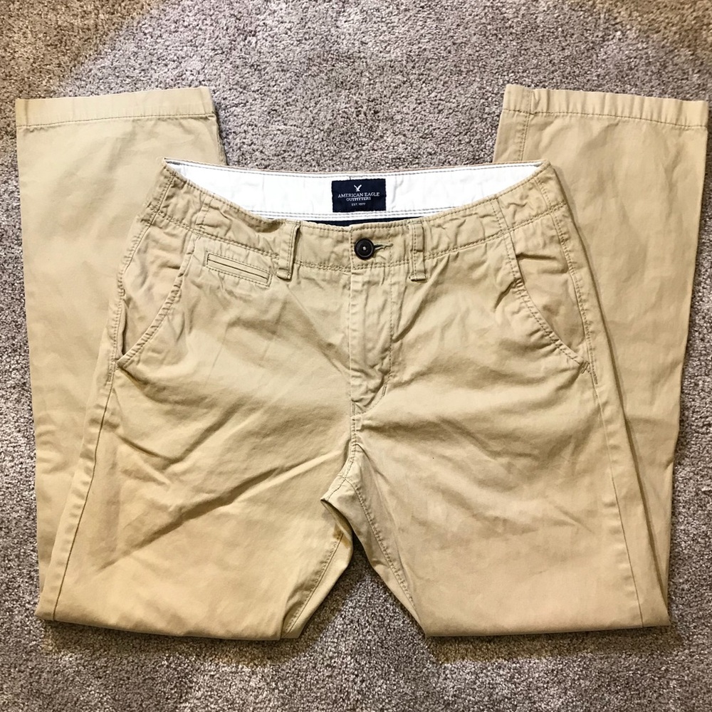 American Eagle Men’s Khaki Chino Pant, 31x32